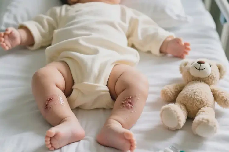 嬰兒四肢偶爾長(zhǎng)濕疹可以治好嗎(圖3)