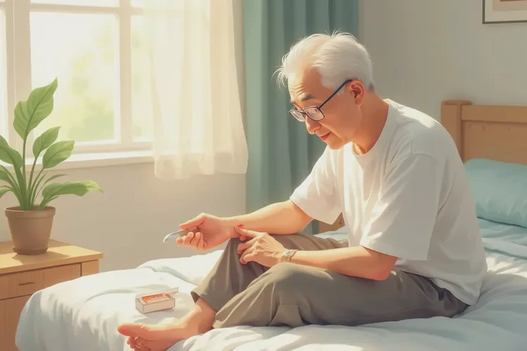 高齡老人四肢偶爾起濕疹能靠自己自愈嗎(圖3)