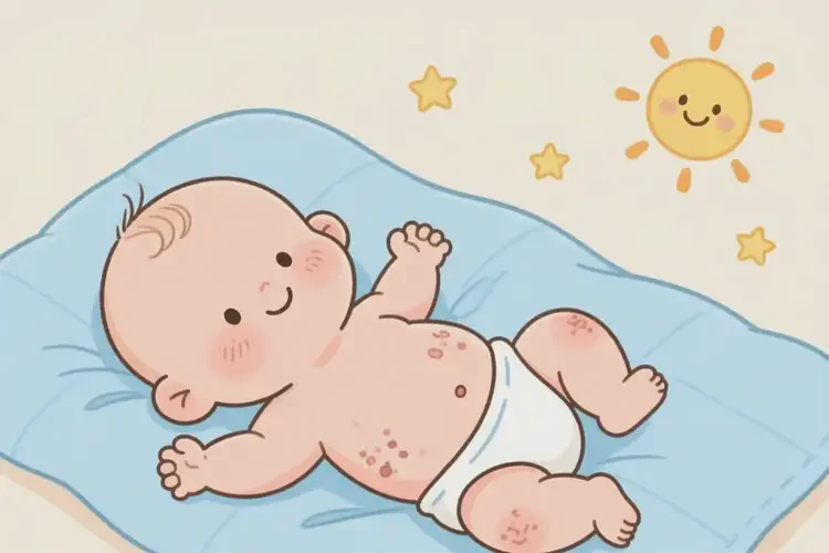 幼兒肚子出濕疹可以治好嗎(圖3)