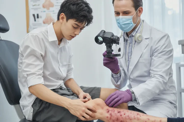 青年人小腿經(jīng)常長(zhǎng)濕疹能靠自己自愈嗎(圖2)