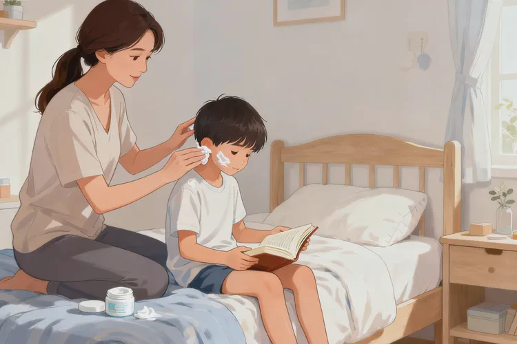 小學(xué)生身上有濕疹能靠自己自愈嗎(圖2)