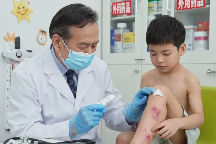 少兒小腿上經(jīng)常長濕疹可以治好嗎(圖3)