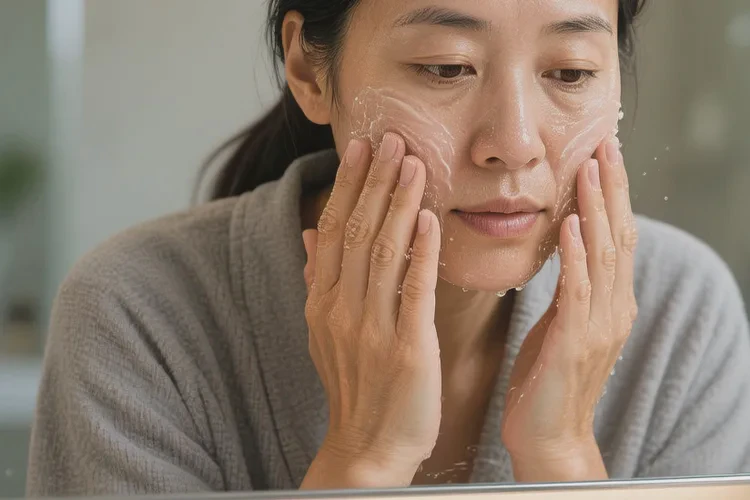 女人面部經(jīng)常起濕疹能靠自己自愈嗎(圖1)