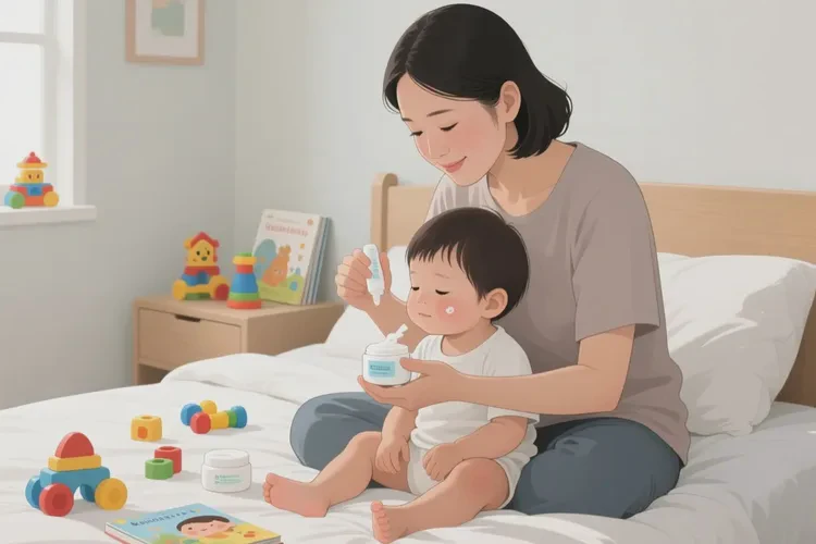 兒童肚子容易起濕疹可以治愈嗎(圖1)