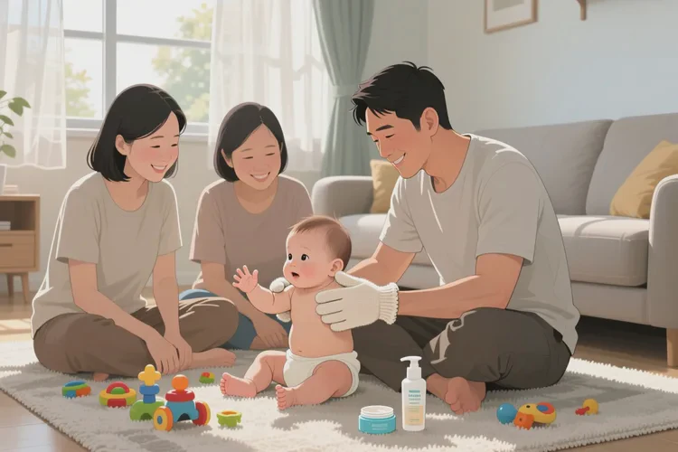 嬰兒手臂起濕疹可以治愈嗎(圖3)