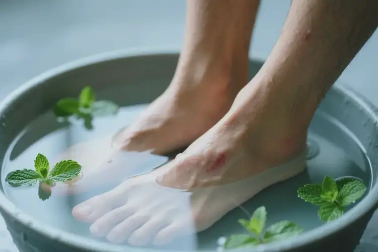 男生腳上偶爾長濕疹可不可以根治(圖1)