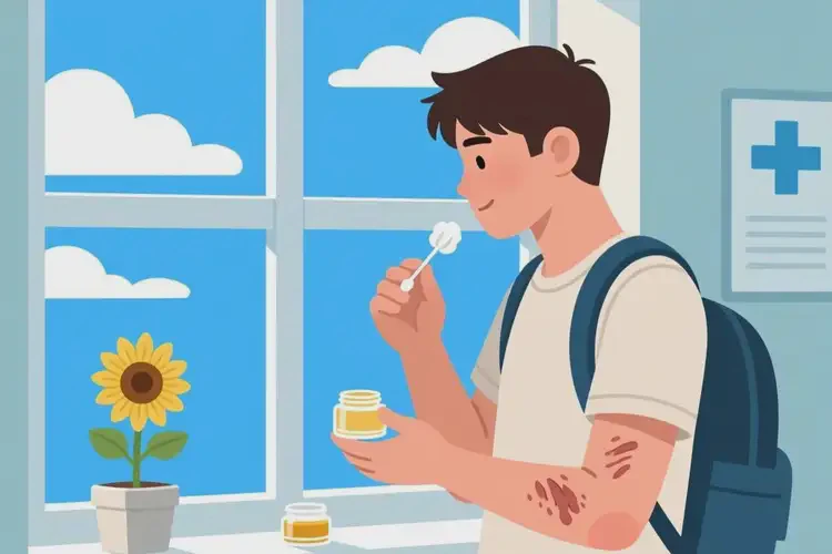 大學(xué)生手臂經(jīng)常起濕疹可不可以根治(圖2)