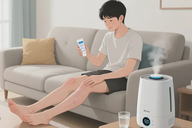 青年人小腿上起濕疹能靠自己自愈嗎(圖3)