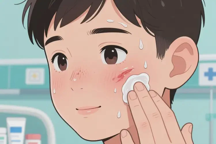 青少年面部出濕疹可以治好嗎(圖3)