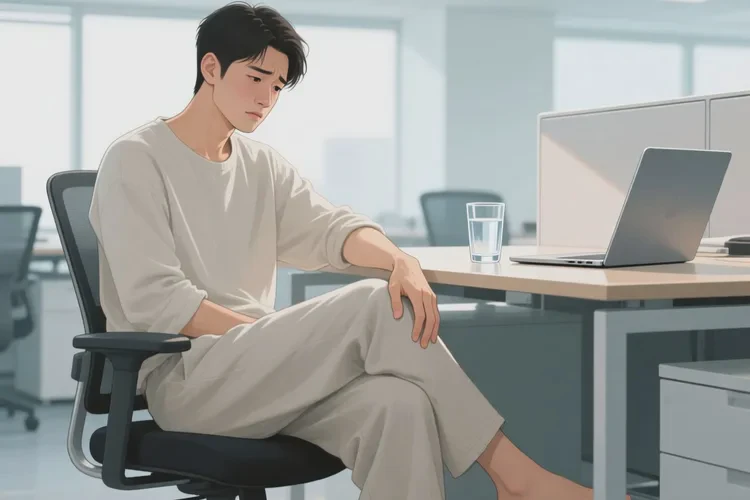 男人大腿上偶尔长湿疹能靠自己自愈吗(图1)