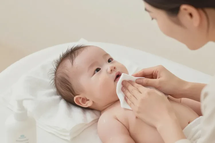 嬰兒脖子容易長濕疹可以治愈嗎(圖1)