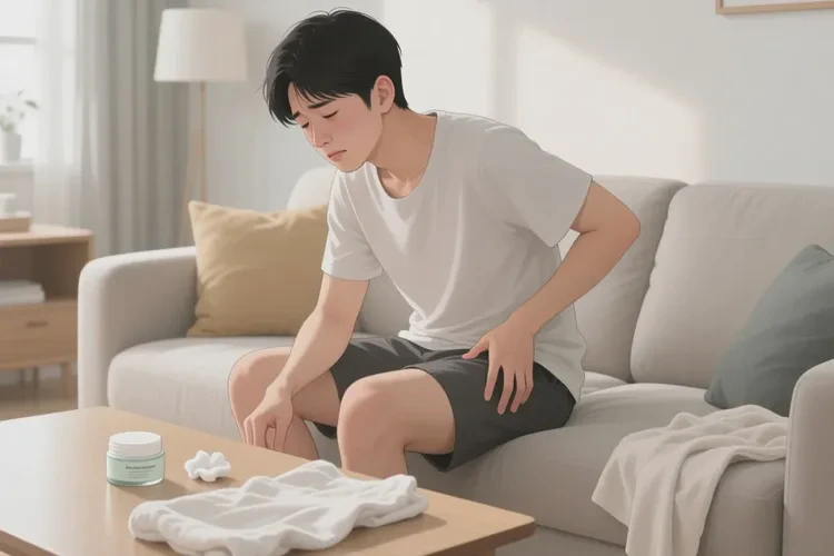 青年人肛周經(jīng)常起濕疹能靠自己自愈嗎(圖1)