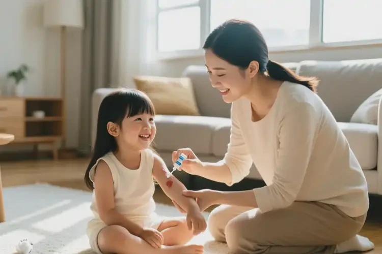 兒童身上偶爾起濕疹可以治好嗎(圖4)