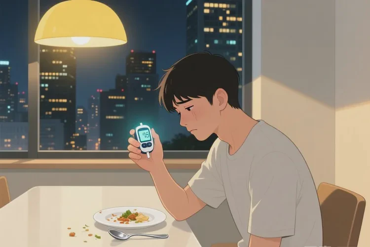 28歲晚餐血糖27.8是怎么回事(圖1)