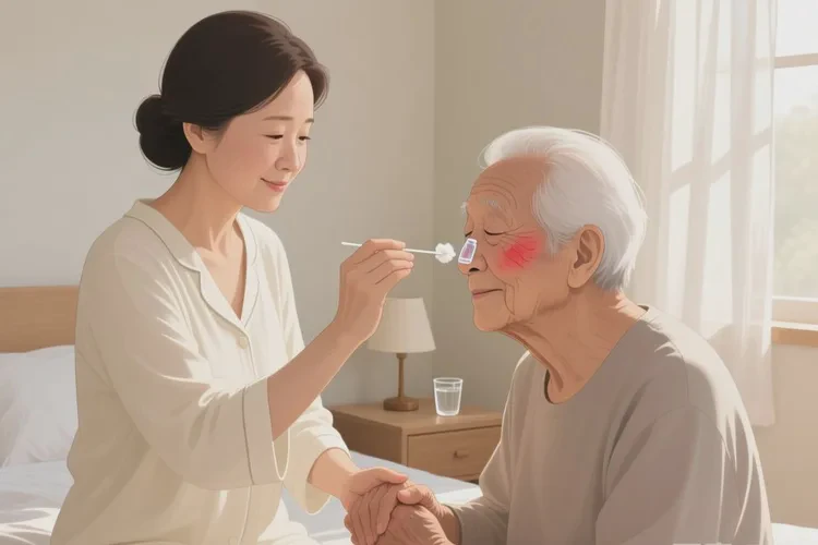 高齡老人臉上起濕疹能靠自己自愈嗎(圖2)