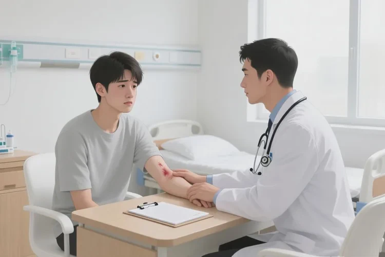 青年人肚子偶爾起濕疹能靠自己自愈嗎(圖4)