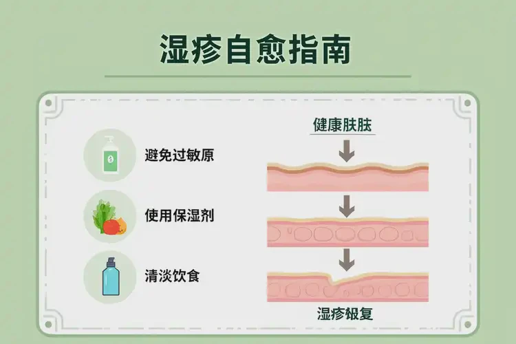 女生手上经常起湿疹可不可以彻底自愈(图1)