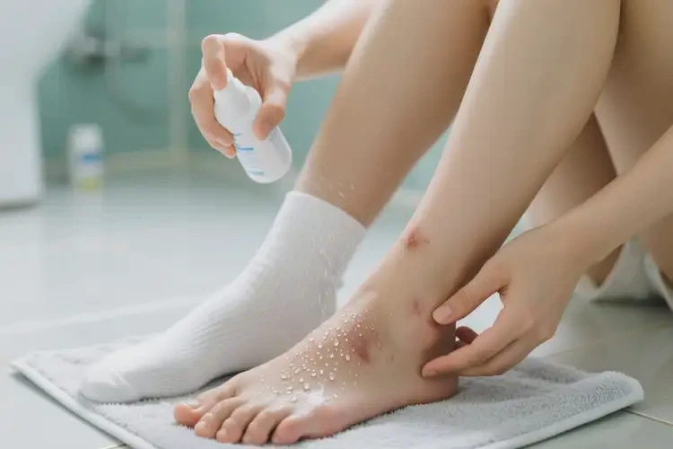 女生腳上經(jīng)常起濕疹可以治好嗎(圖3)