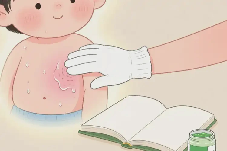 少兒肚子偶爾起濕疹可以治好嗎(圖3)