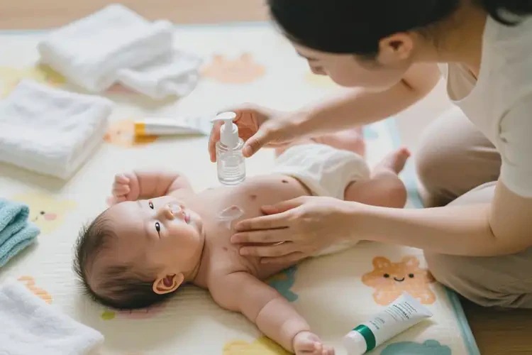 小兒全身經(jīng)常長(zhǎng)濕疹可以治好嗎(圖3)