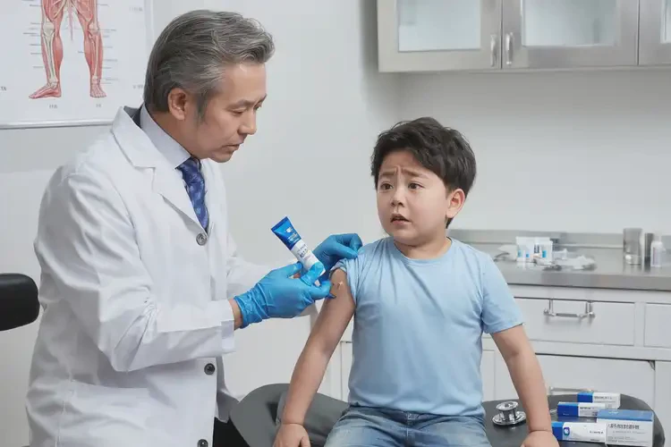 孩子身上容易起湿疹可以治好吗(图1)