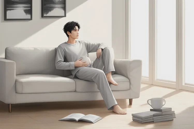 青年人肚子長(zhǎng)濕疹能靠自己自愈嗎(圖1)