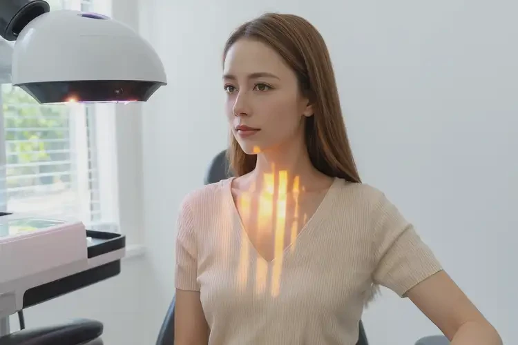 女生脖子上出現(xiàn)濕疹可以治好嗎(圖1)