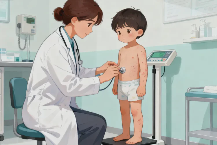 兒童屁股上起濕疹可以治愈嗎(圖2)