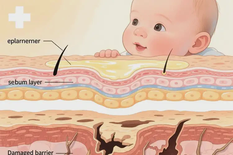 嬰兒身上經(jīng)常長(zhǎng)濕疹可以治好嗎(圖2)