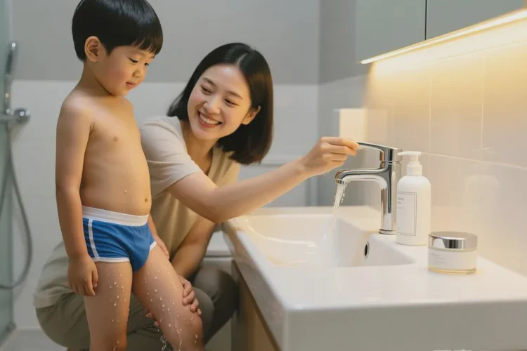 兒童大腿上出現(xiàn)濕疹可以治愈嗎(圖3)