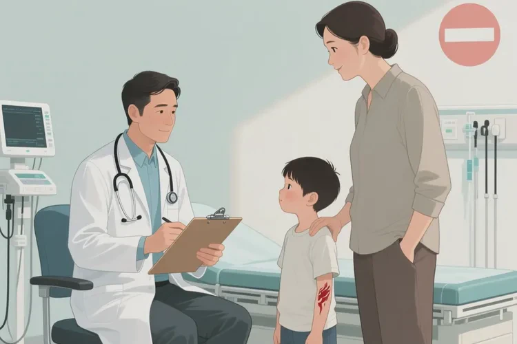 兒童臉上起濕疹可以治愈嗎(圖2)