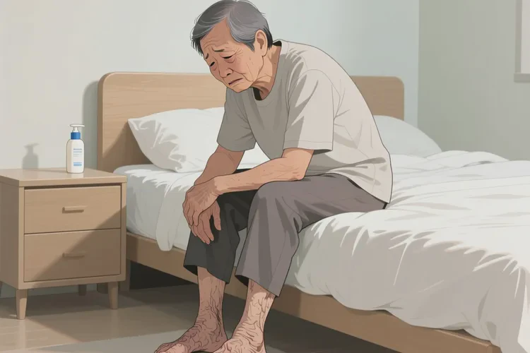 老年人腳上經(jīng)常起濕疹能靠自己自愈嗎(圖3)