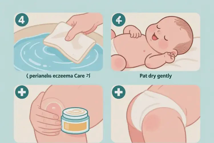 新生兒肛周出濕疹可以治好嗎(圖3)