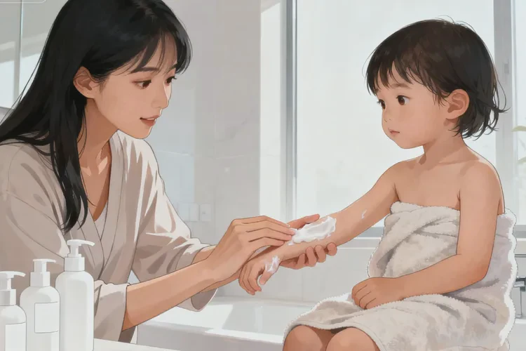 孩子手臂容易起濕疹可以治愈嗎(圖1)
