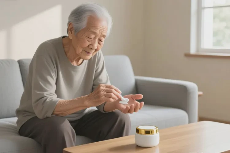 高齡老人手上容易長(zhǎng)濕疹能靠自己自愈嗎(圖1)