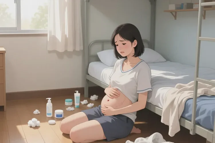 大學(xué)生肚子上容易起濕疹能靠自己自愈嗎(圖1)