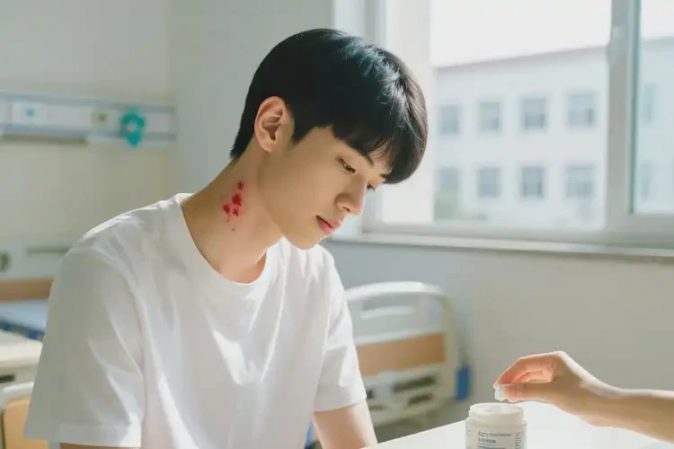 大學(xué)生脖子出濕疹可以治好嗎(圖4)