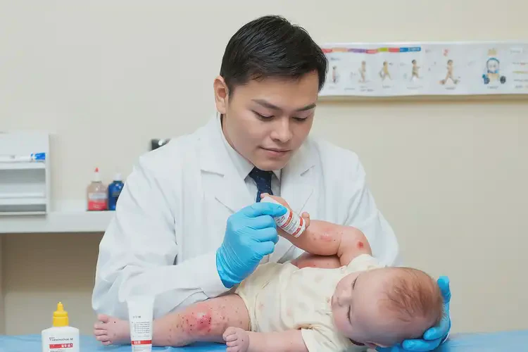 嬰幼兒大腿有濕疹可以治好嗎(圖3)