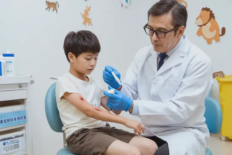 小孩大腿上偶爾起濕疹可以治好嗎(圖3)