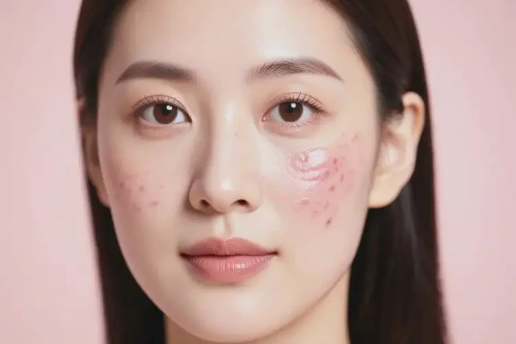 女性面部長濕疹可以治好嗎(圖2)