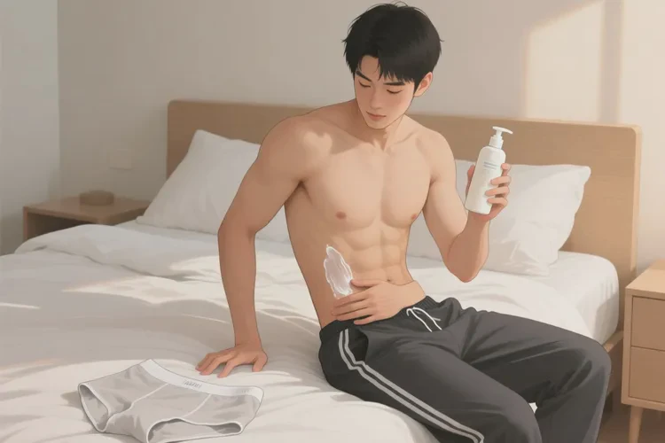 男人屁股上偶爾起濕疹能靠自己自愈嗎(圖3)