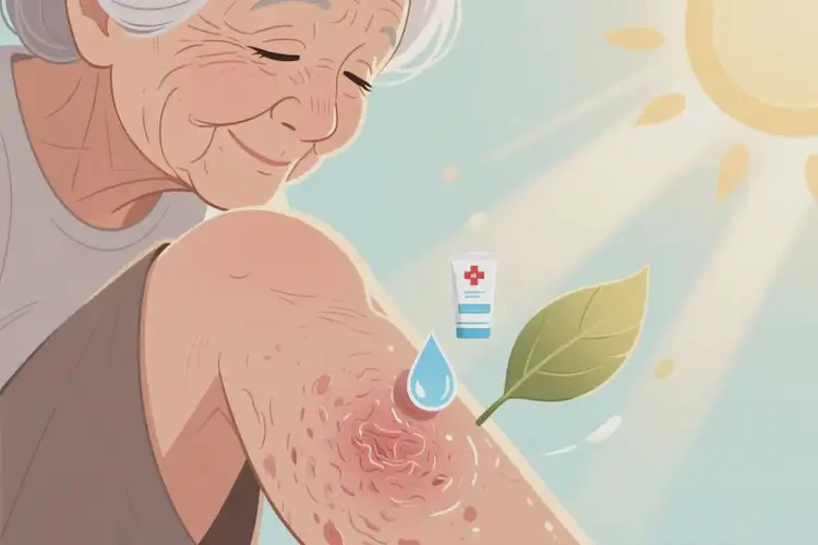 老人大腿經(jīng)常長濕疹可以治好嗎(圖2)