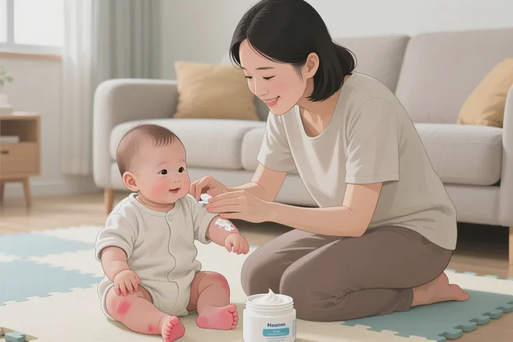 嬰兒四肢容易起濕疹可以治愈嗎(圖2)