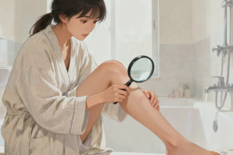 女人小腿經(jīng)常起濕疹能靠自己自愈嗎(圖2)