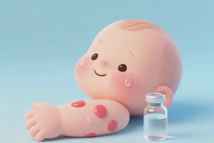 新生兒手臂上出濕疹可不可以根治(圖2)