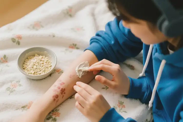 大學(xué)生手臂上容易起濕疹可以治好嗎(圖2)