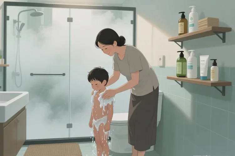 兒童身上偶爾起濕疹可以治愈嗎(圖3)