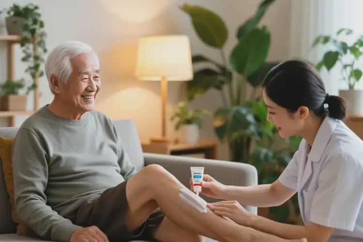 老人大腿上長(zhǎng)濕疹可以治好嗎(圖4)