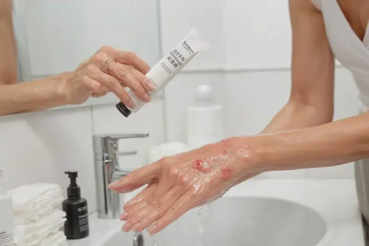 女性四肢容易長(zhǎng)濕疹可以治好嗎(圖3)