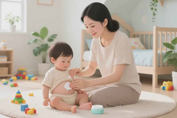 兒童肚子偶爾起濕疹可以治愈嗎(圖1)